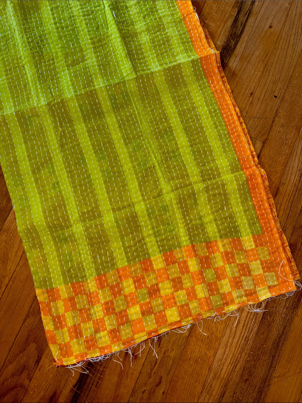 Kantha Scarf #5 100% Cotton
